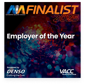 Employer of the year finalist logo